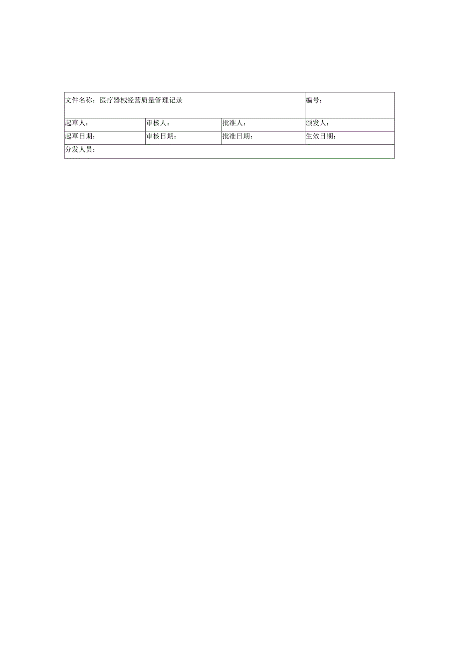 医疗器械经营质量管理记录(2024版)精讲.docx_第2页