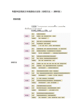 专题06 说明方法抢分法宝（十大类型）（解析版）.docx