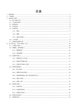 巴河桥面系施工方案.doc