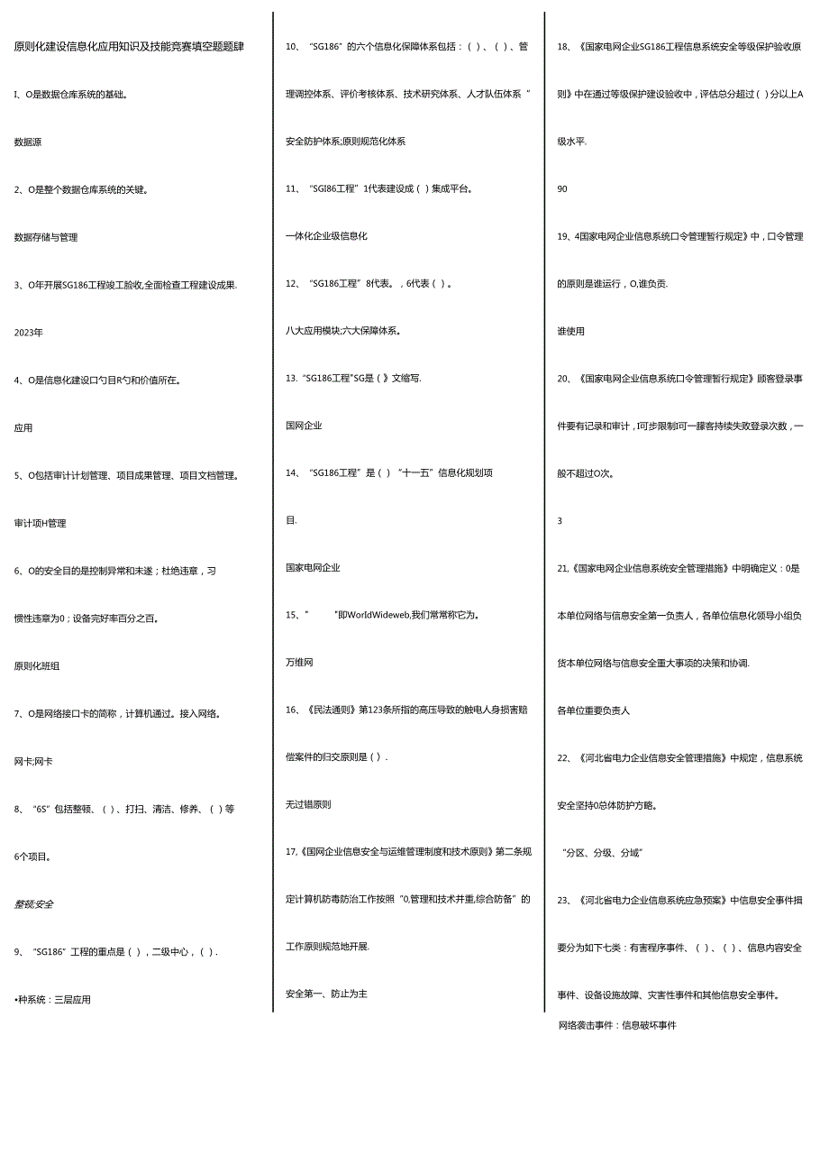 标准化建设信息化应用知识题库.docx_第1页