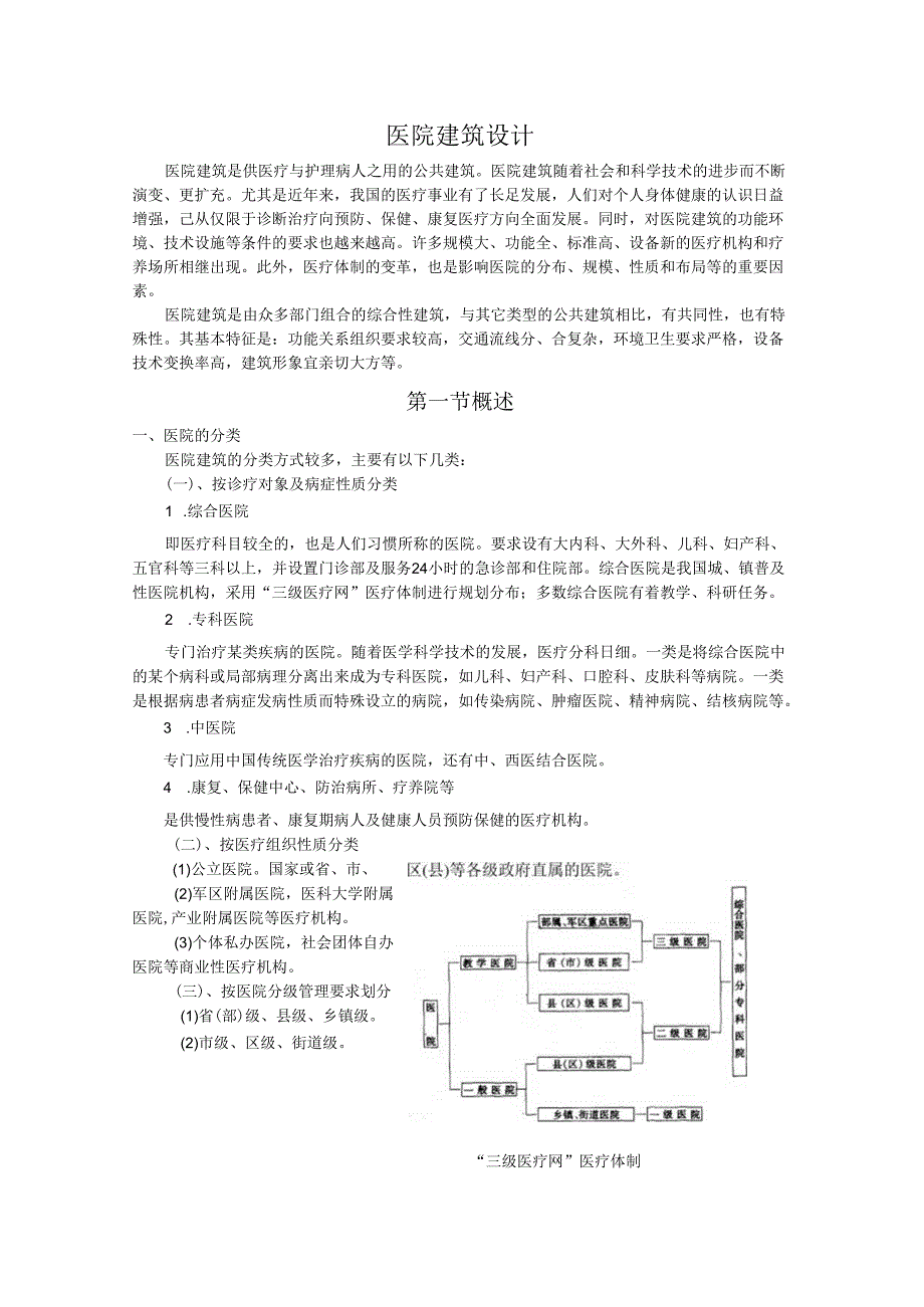 医院建筑设计.docx_第1页