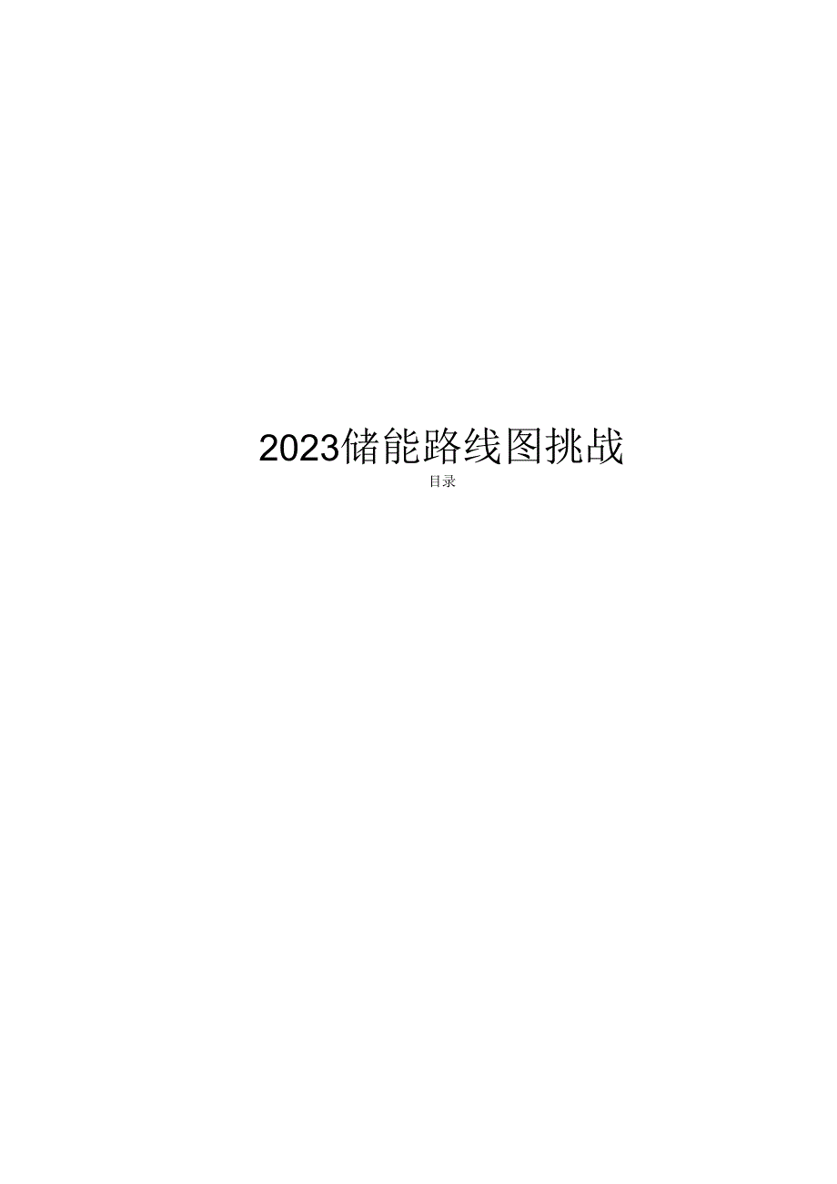 2023储能路线图挑战.docx_第1页