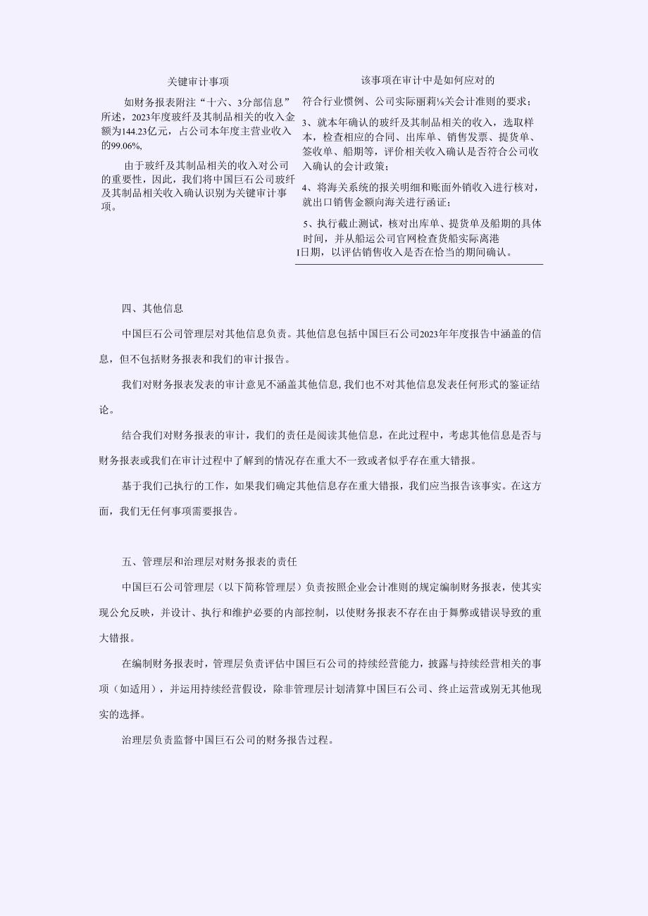 中国巨石2023年度审计报告.docx_第3页