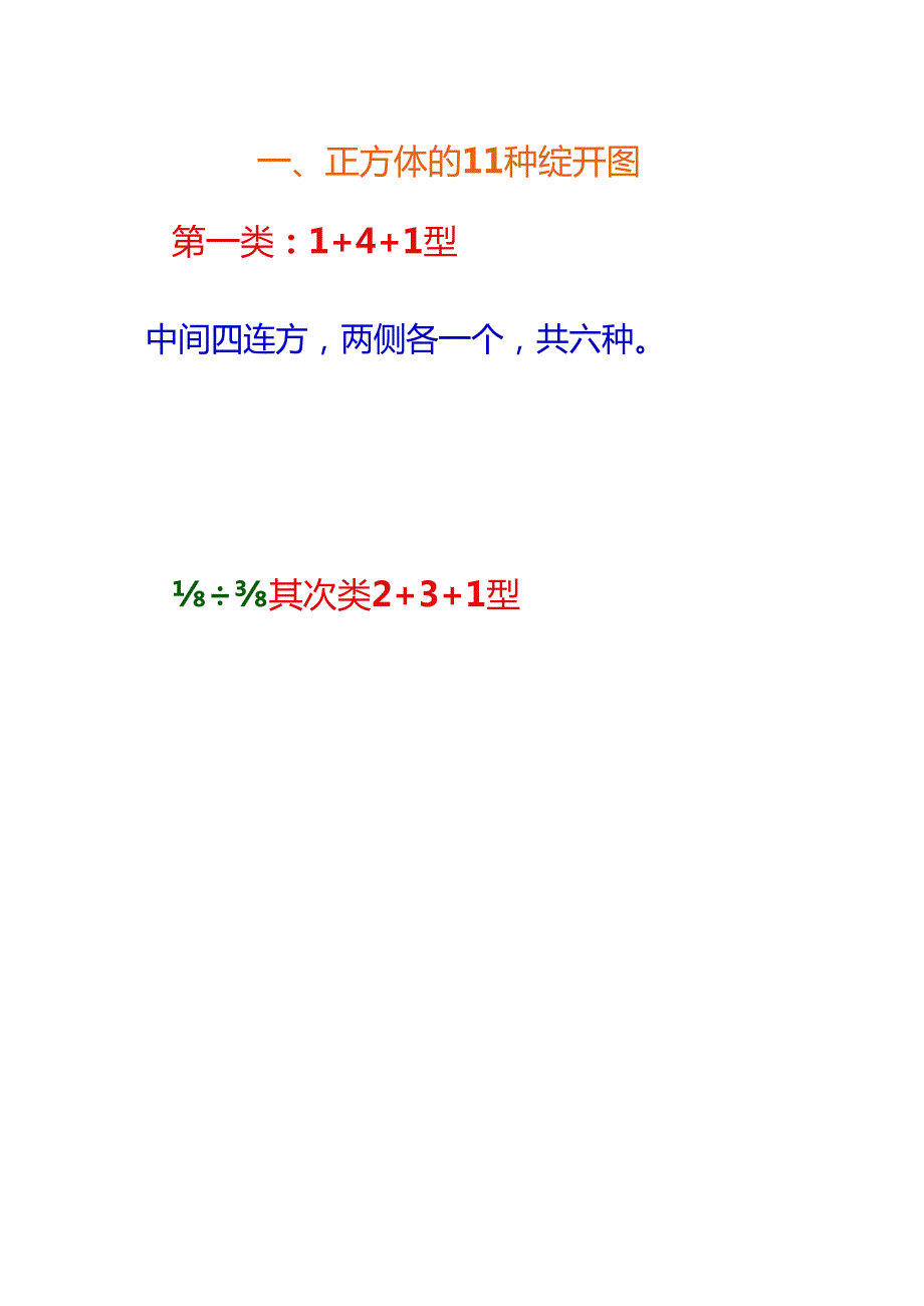 3-07第三单元正方体展开图找对面.docx_第1页