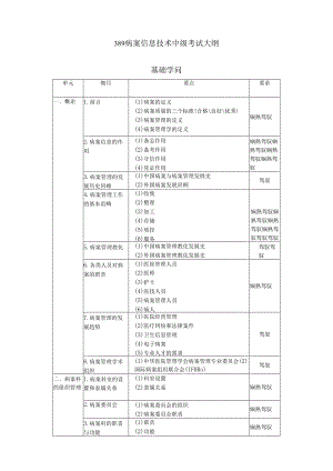 389病案信息技术(中级).docx