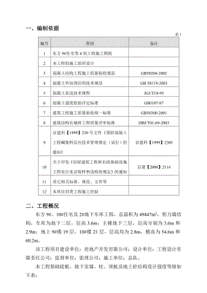 建筑住宅楼工程工程混凝土施工方案.doc