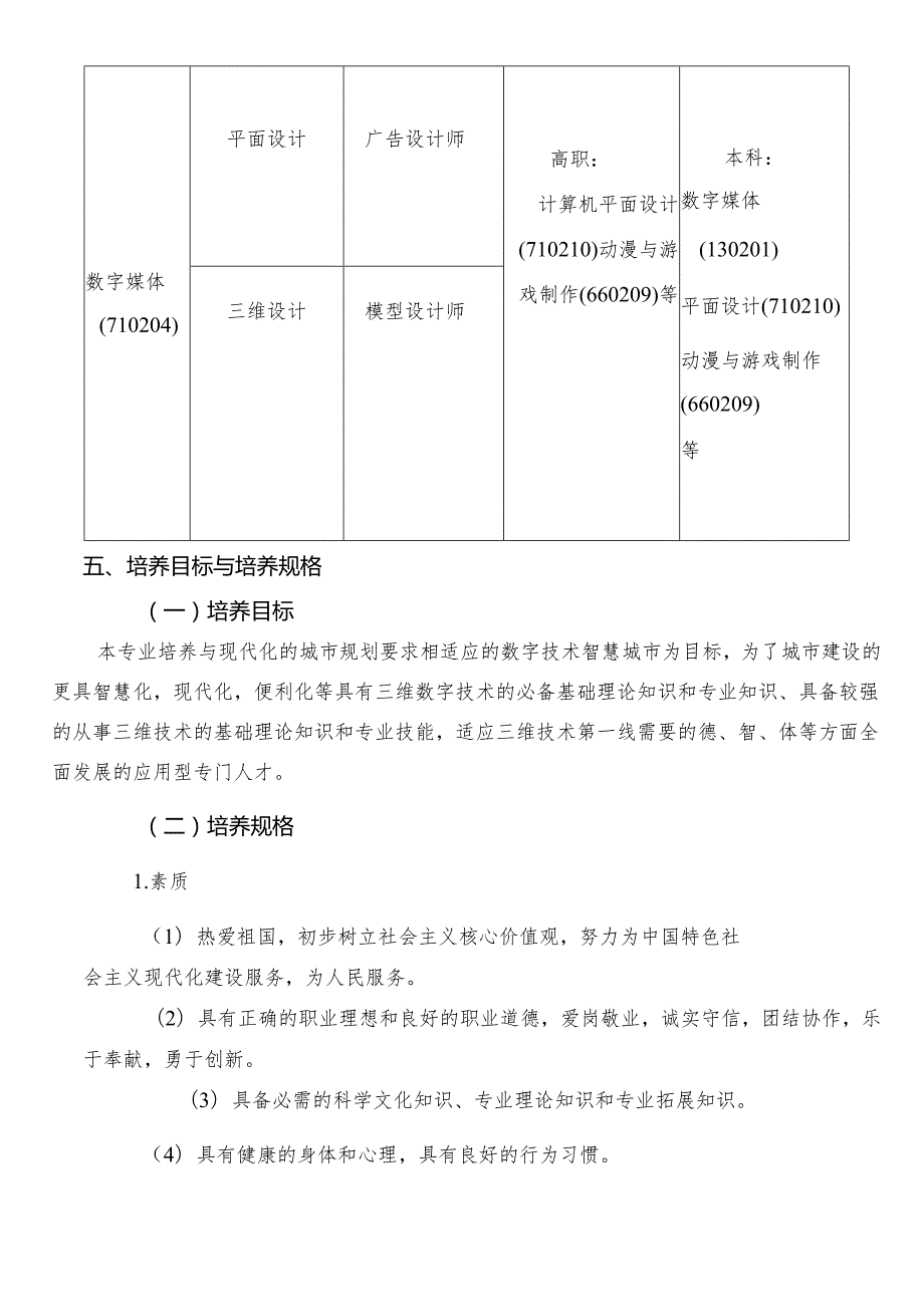 中等职业学校数字媒体技术应用专业人才培养方案.docx_第3页