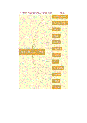 特色题型专练05 最值问题-三角形（解析版）（江苏专用）.docx