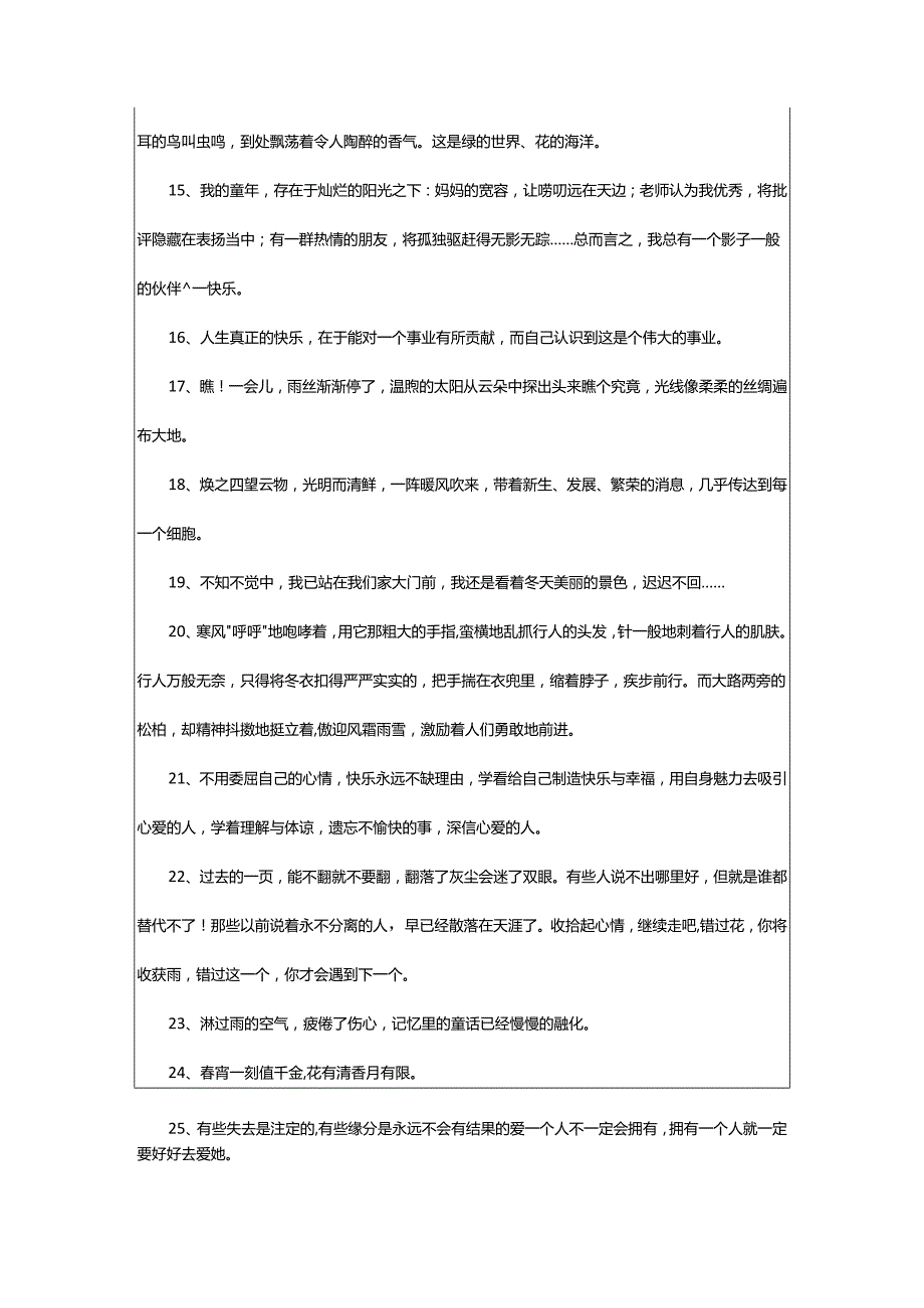 2024年天气好开心正能量的句子.docx_第2页