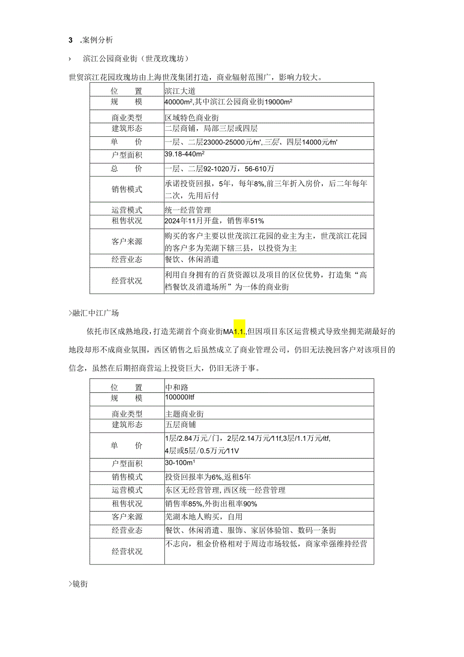 芜湖市商业街市调报告--20250518.docx_第2页