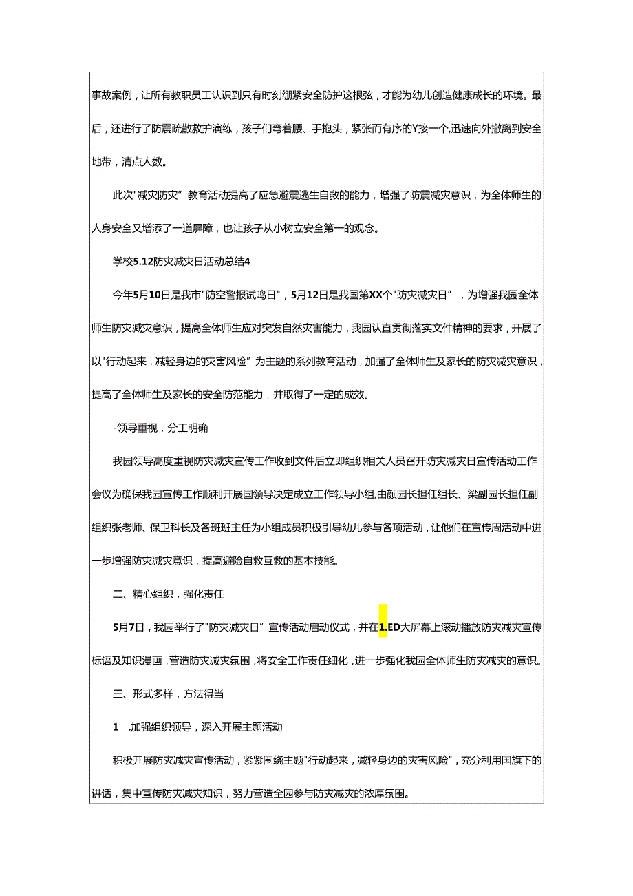 2024年学校5.防灾减灾日活动总结.docx_第3页