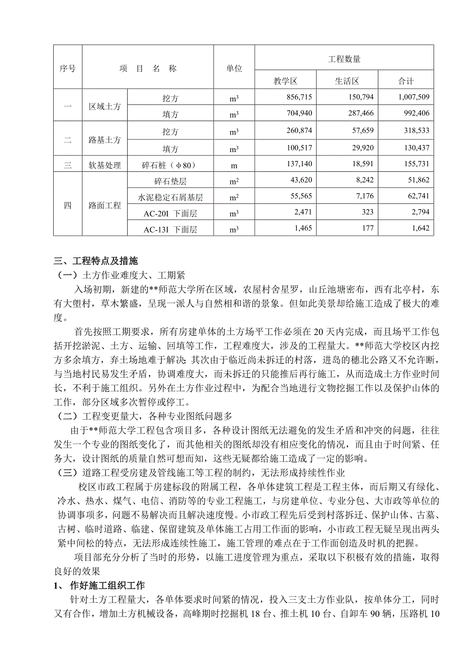 师范大学市政道路工程施工总结.doc_第3页