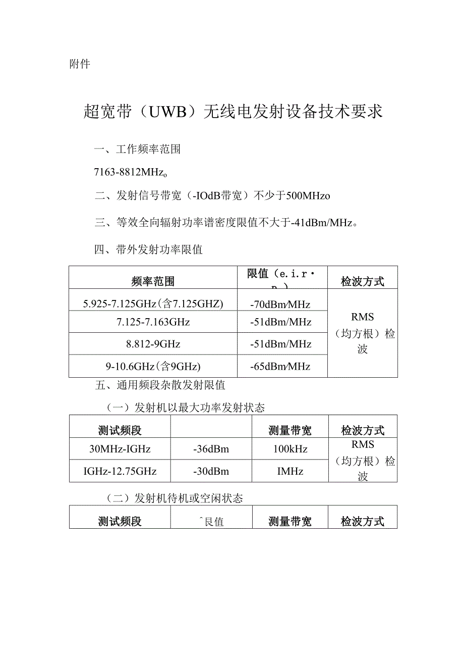 超宽带（UWB）设备无线电管理暂行规定2024.docx_第3页