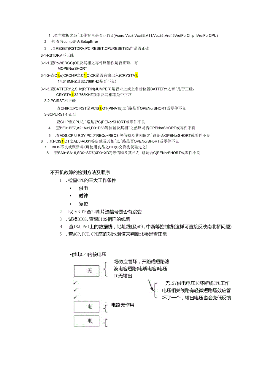 电脑硬件维修 培训资料.docx_第1页