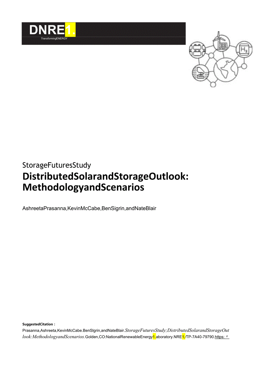 英文【NREL】储能未来研究—分布式太阳能和储能展望：方法与情景（英）.docx_第2页