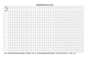 听音读书汇总表.docx