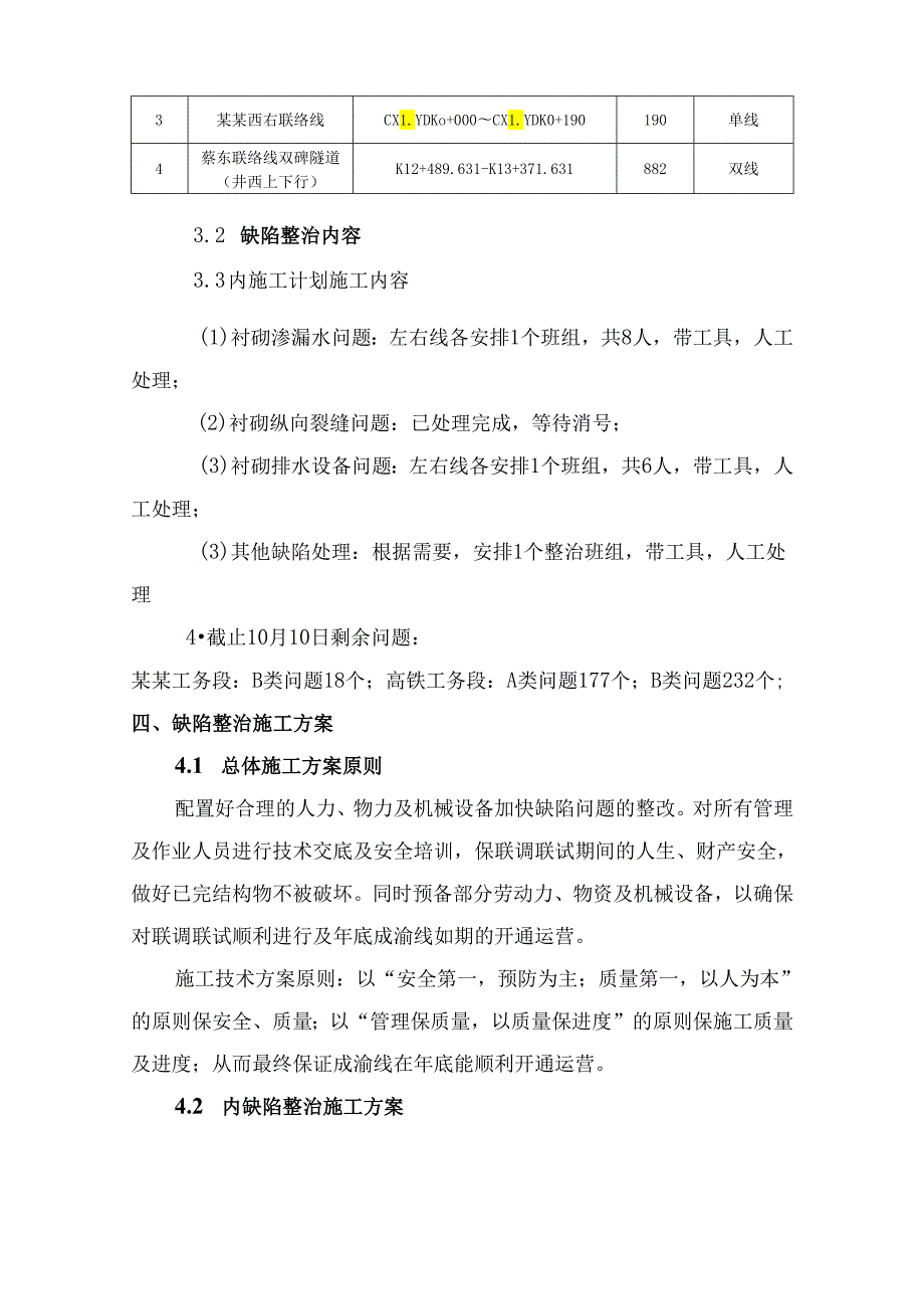 标联调联试期间施工缺陷整治方案副本.docx_第3页