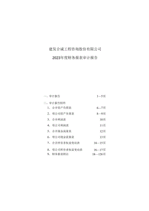 建发合诚2023年度财务报表审计报告.docx