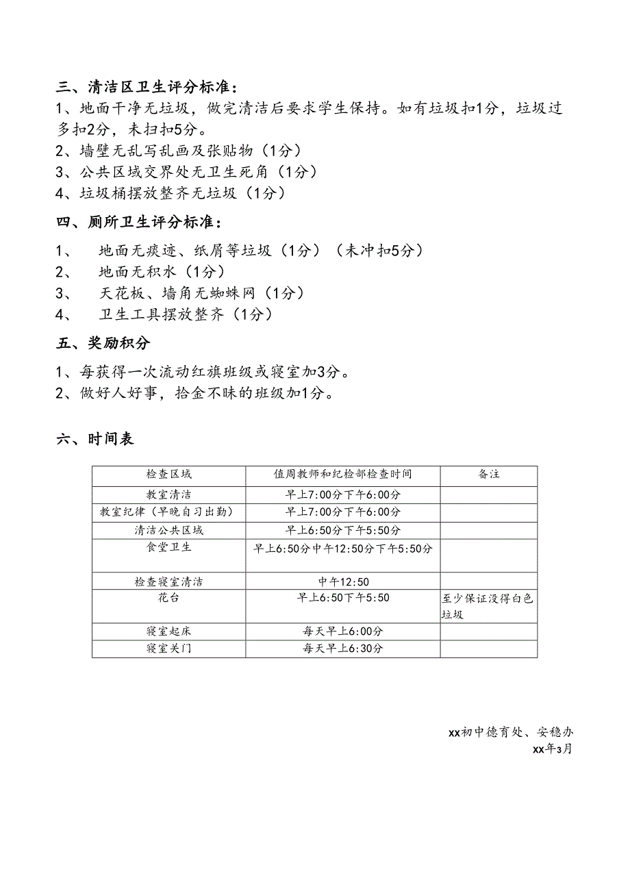 校园卫生评分标准.docx_第2页