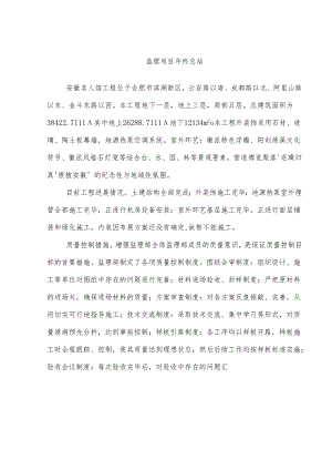 监理项目年终总结.docx