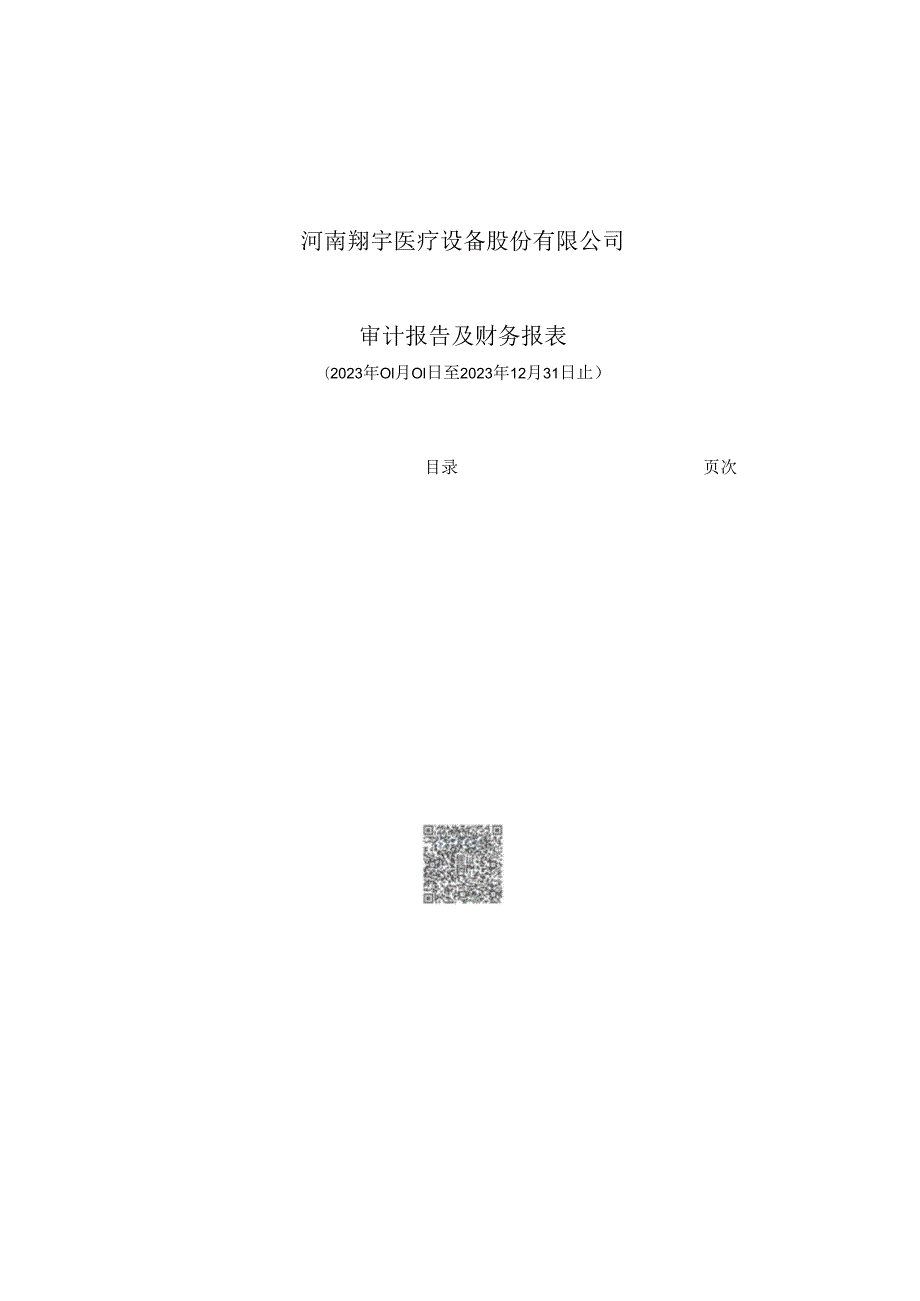 翔宇医疗审计报告及财务报表（更正后）.docx_第2页