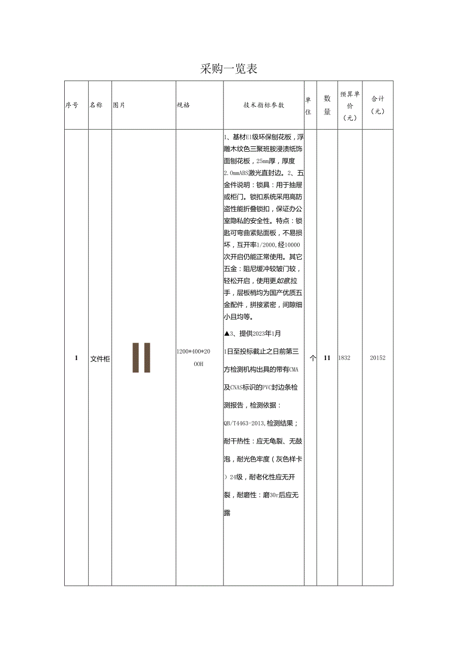 采购一览表.docx_第1页