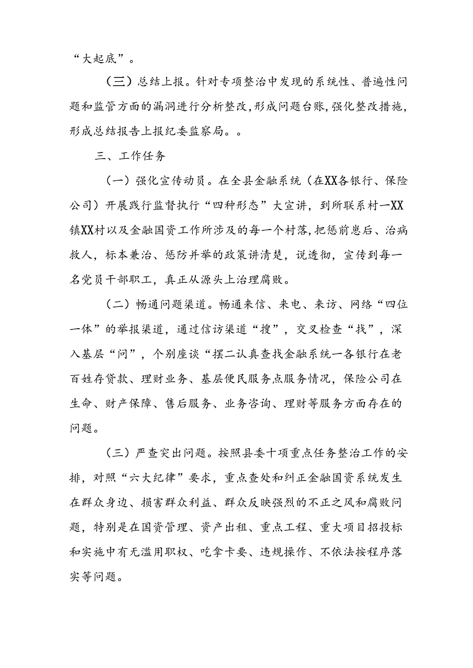 2024年开展群众身边不正之风和腐败问题集中整治专项方案或总结 （汇编7份）.docx_第2页