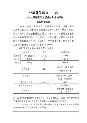 新大地膨胀聚苯板薄抹灰外墙外保温施工工艺.doc