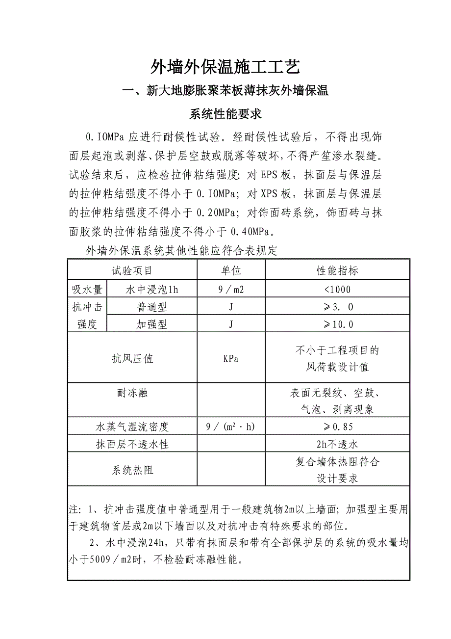 新大地膨胀聚苯板薄抹灰外墙外保温施工工艺.doc_第1页