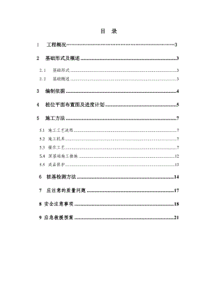 成功大厦人工挖孔桩施工方案.doc