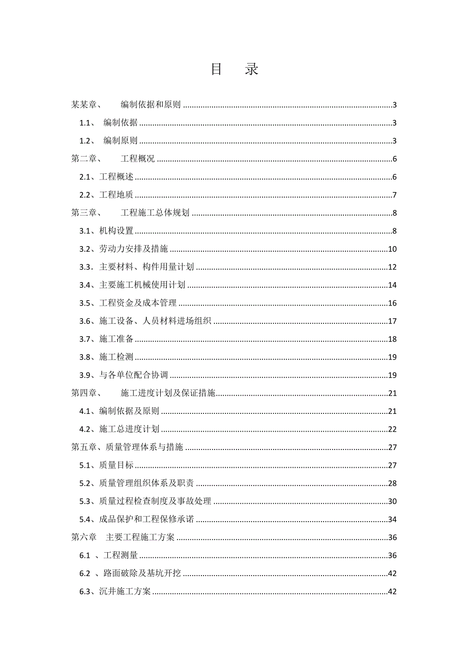 排水口整治工程污水处理配套管网建设项目施工组织设计.doc_第2页