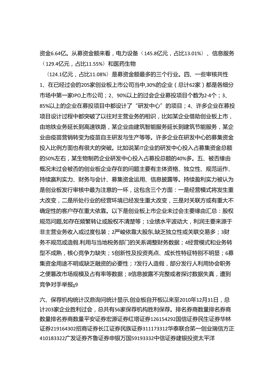 ipo审核总结(创业板).docx_第2页