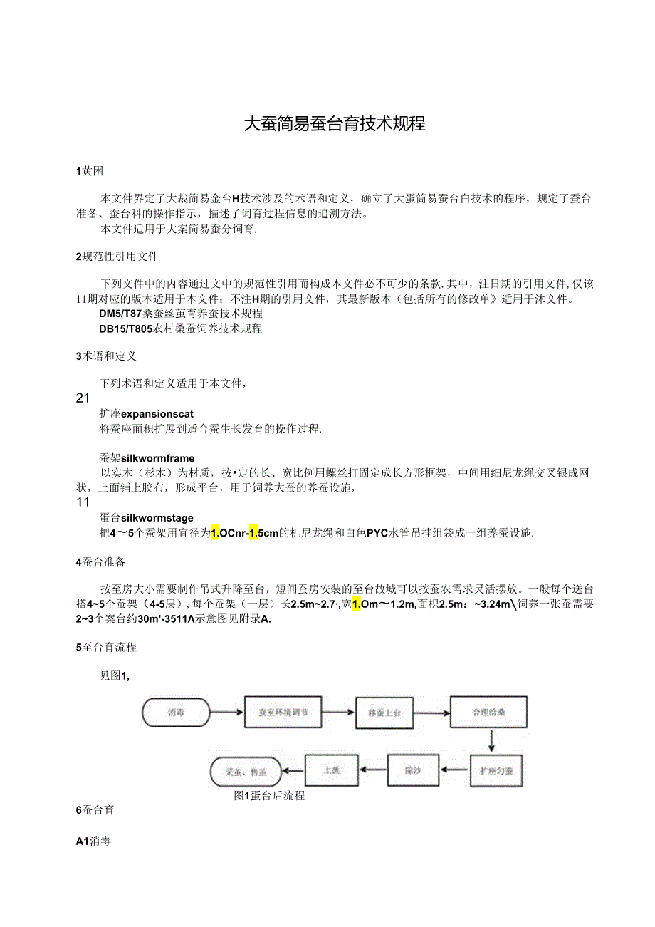 1.团体标准《大蚕简易蚕台育技术规程》（征求意见稿）.docx_第3页