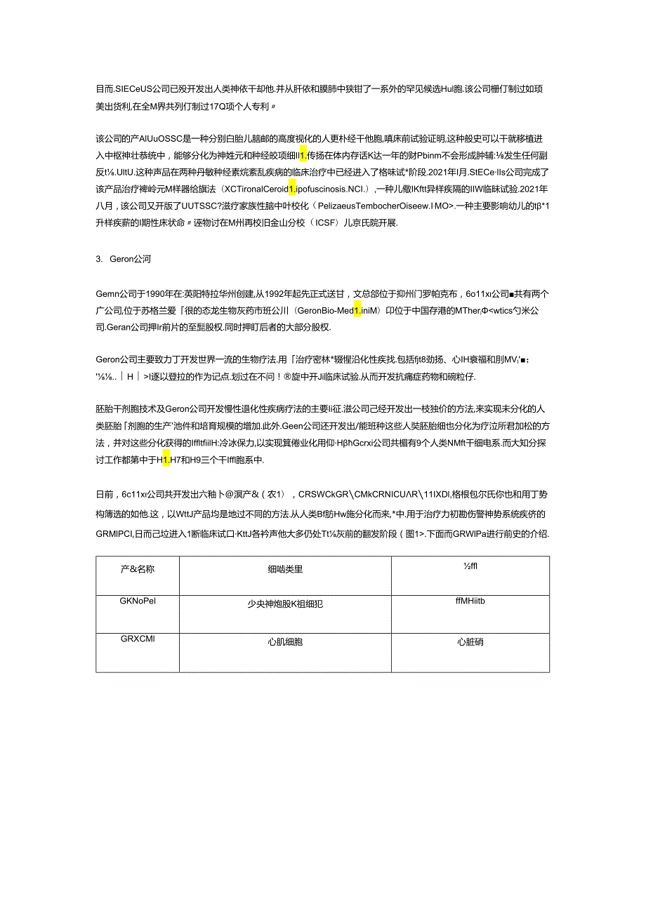 2024年最新国外干细胞研发企业及其相关产品.docx_第2页