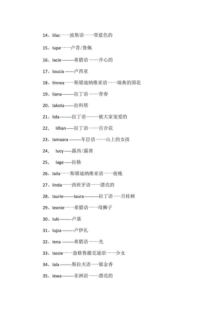 l开头女生好听罕见的英文名.docx_第3页