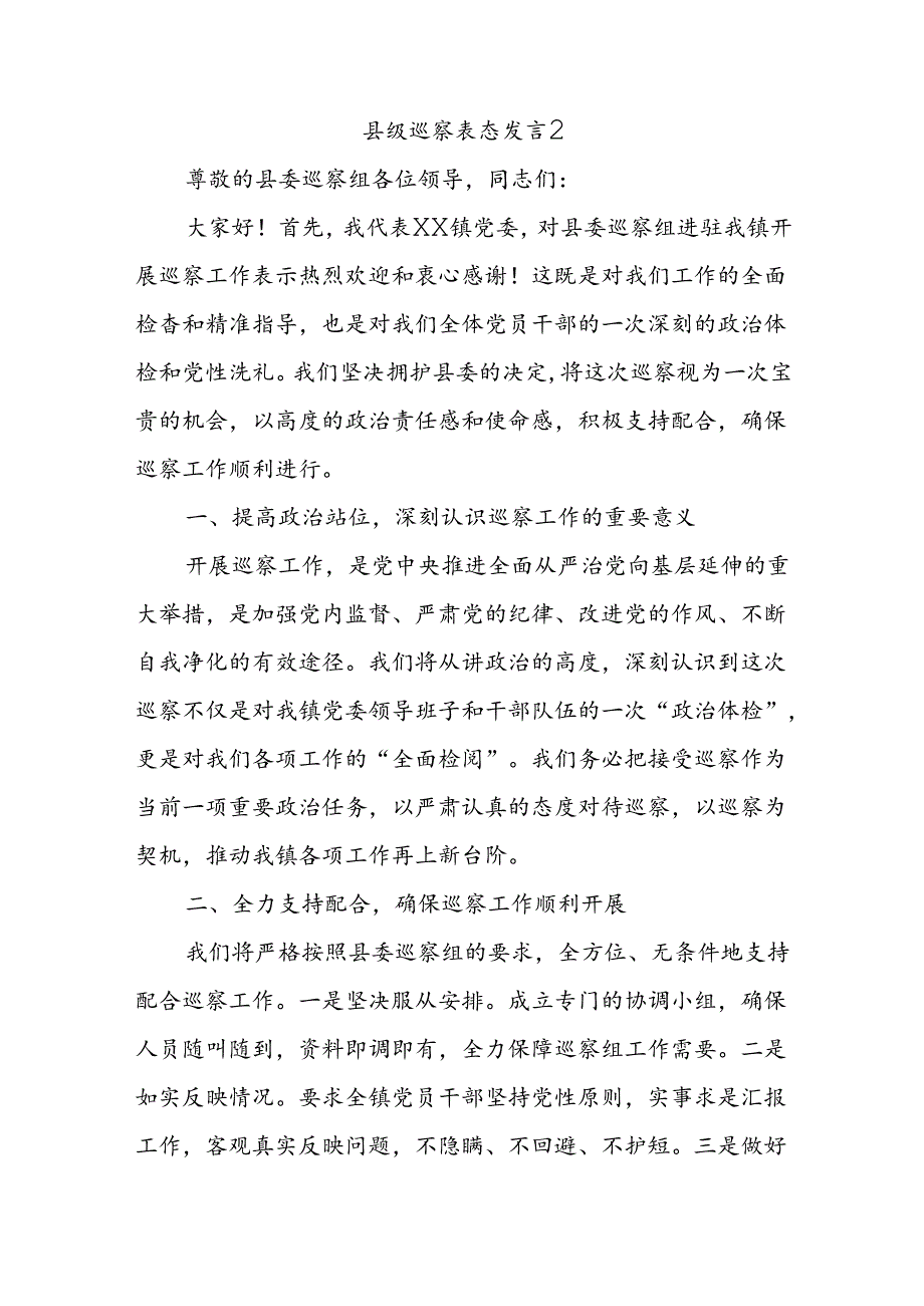 县级巡察表态发言.docx_第3页