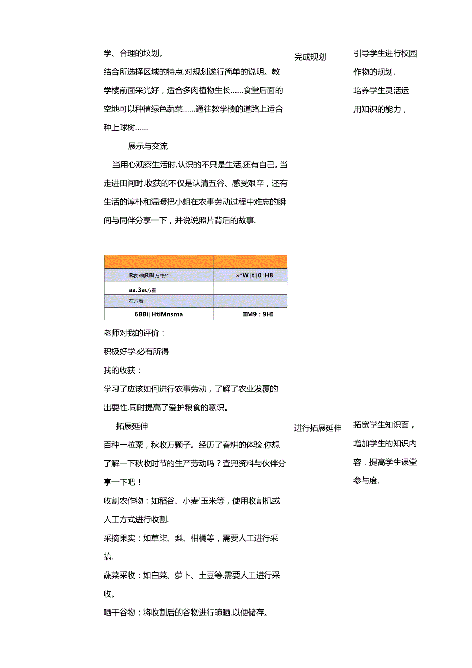 5.2农事季节我帮忙 开心农场我做主 教案 辽海版综合实践活动九年级下册.docx_第3页