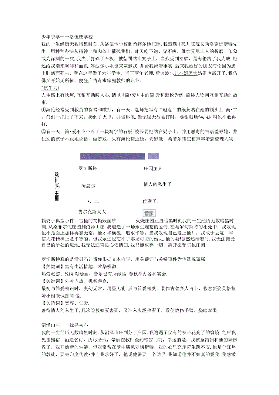 第六单元名著导读《简爱》教学设计.docx_第3页