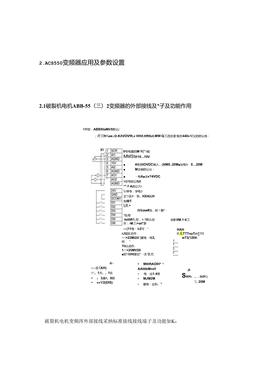 ACS550变频器 TGS3软启动在破碎机改造中应用.docx_第1页