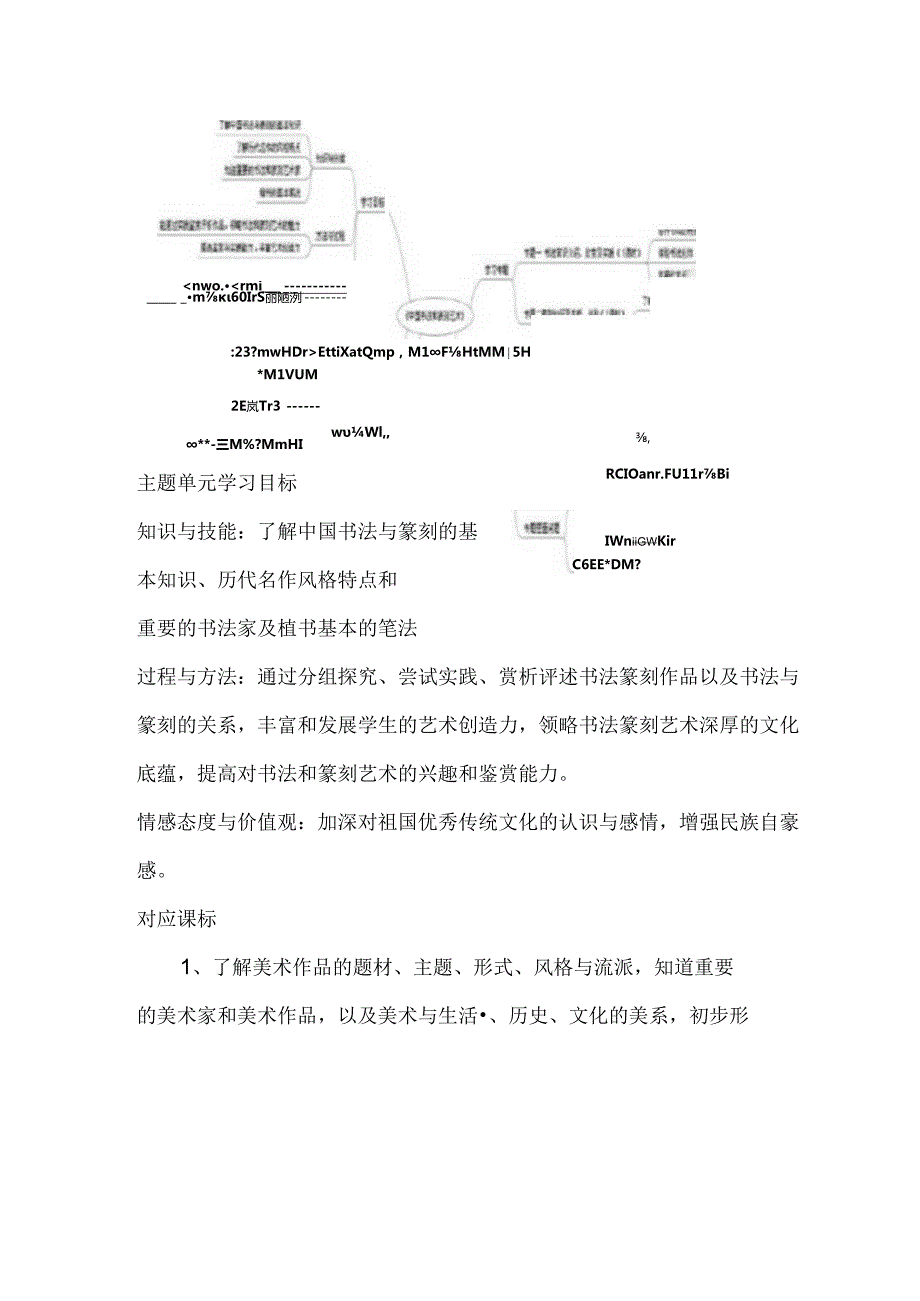 初中《中国书法和篆刻艺术》单元教学设计（8页）.docx_第2页