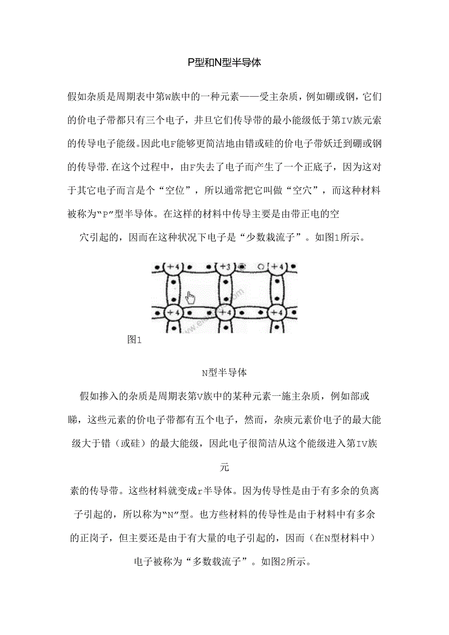 P型和N型半导体.docx_第1页