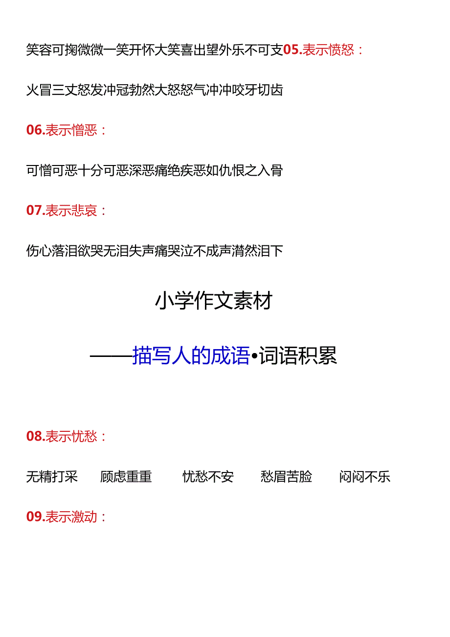 小学作文素材之描写人的成语.docx_第3页