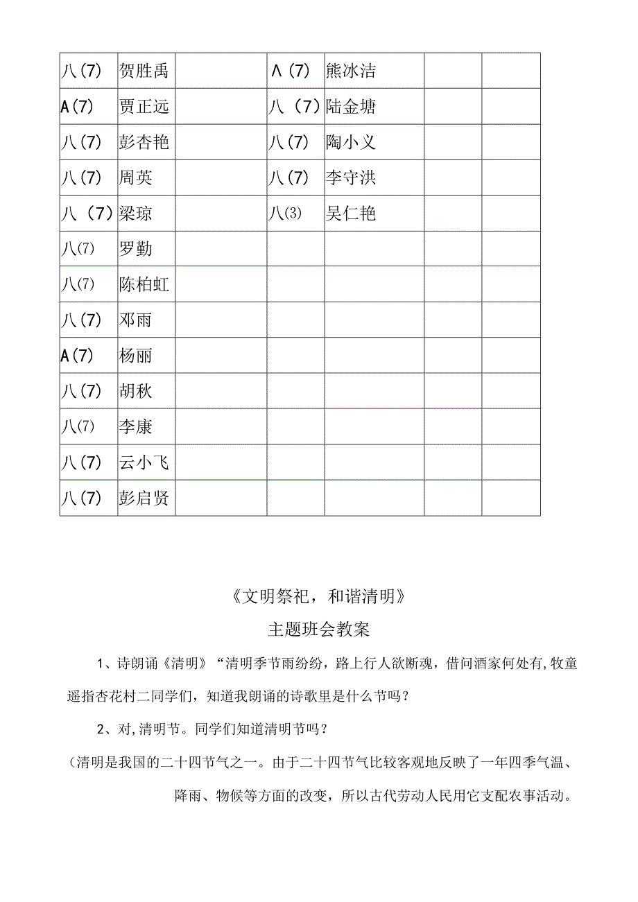 《文明祭祀-和谐清明》主题班会教案[1].docx_第2页