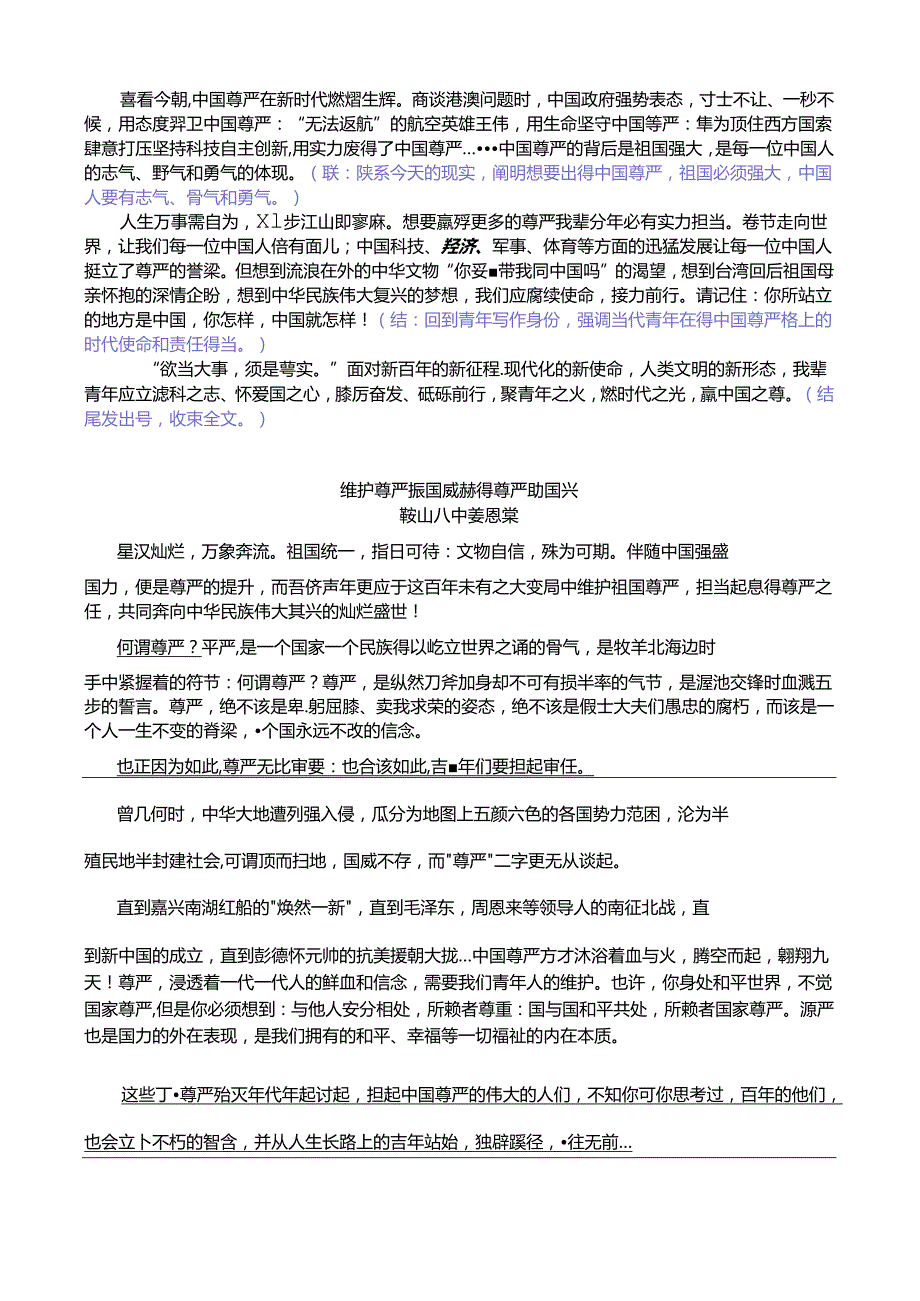 宏大主题——中国尊严.docx_第1页