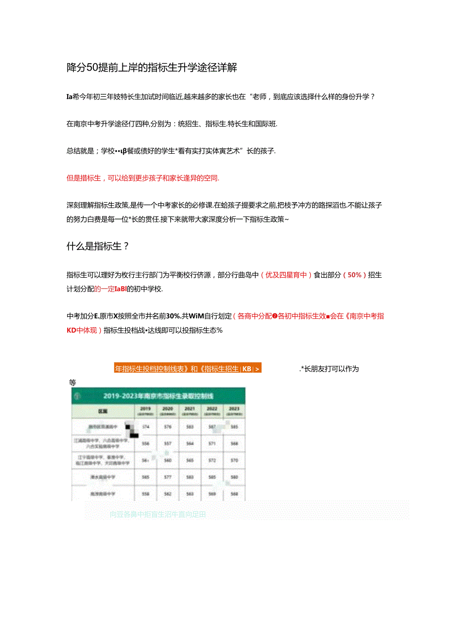 降分50提前上岸的指标生升学途径详解.docx_第1页