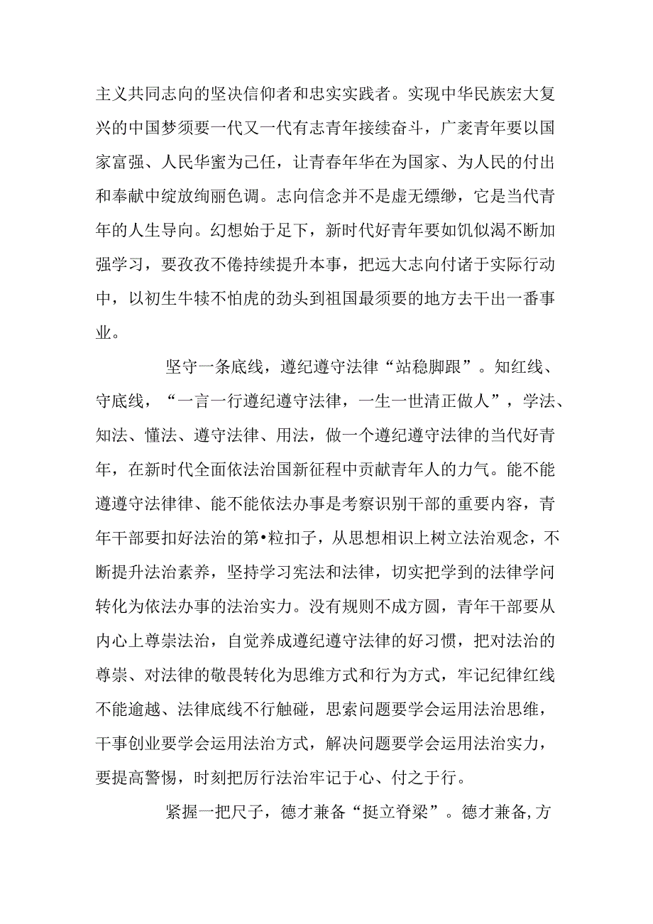 2024让青春为祖国绽放主题团日活动心得体会5篇.docx_第2页