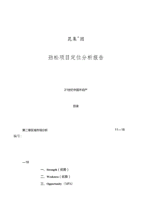 某集团房产项目定位分析报告.docx