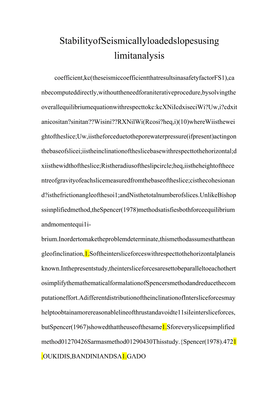 Stability of seismically loaded slopes using limit analysis.docx_第1页