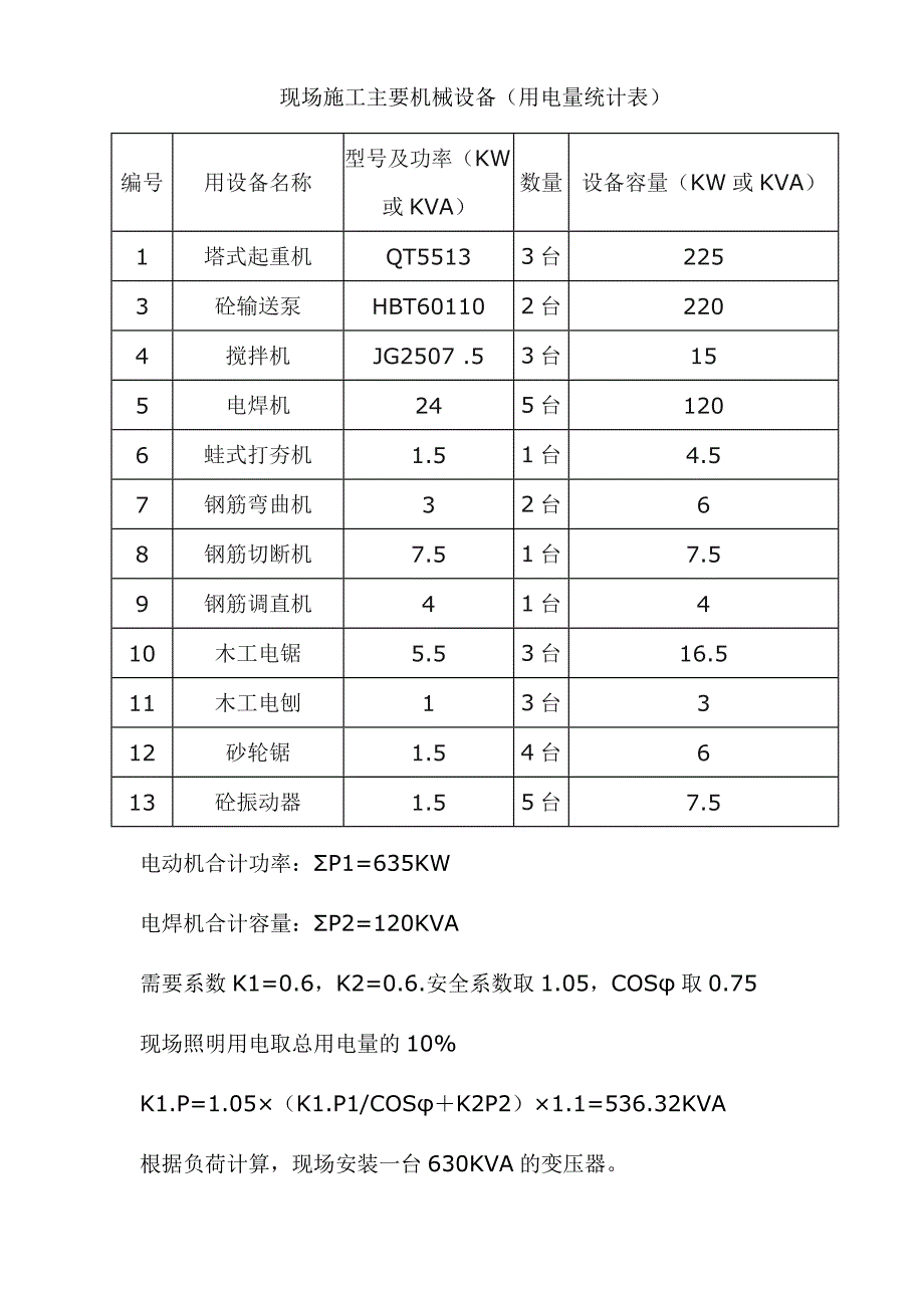 校区工程建设项目施工现场临时用电施工组织设计.doc_第3页