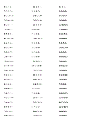 10以内4个数相加2XiS.docx